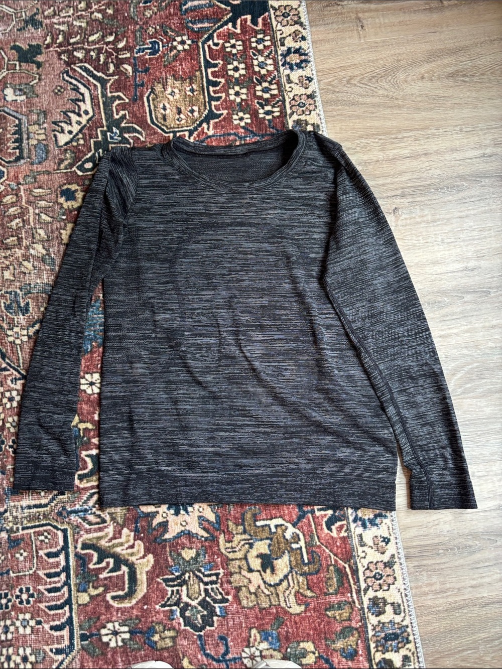 lululemon athletica Black Heather Relaxed Swiftly
